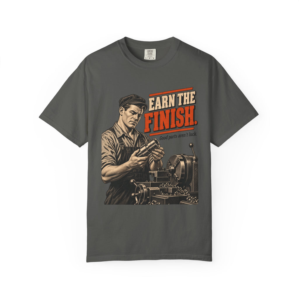 Earn The Finish | Vintage Machinist T-Shirt