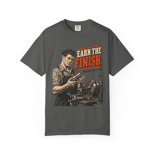 Earn The Finish | Vintage Machinist T-Shirt
