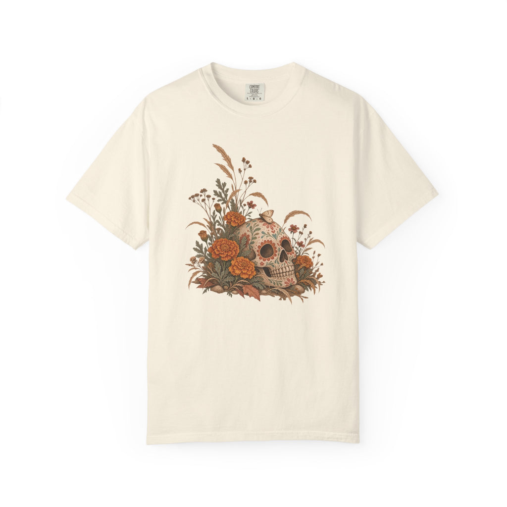 Floral Sugar Skull T-Shirt