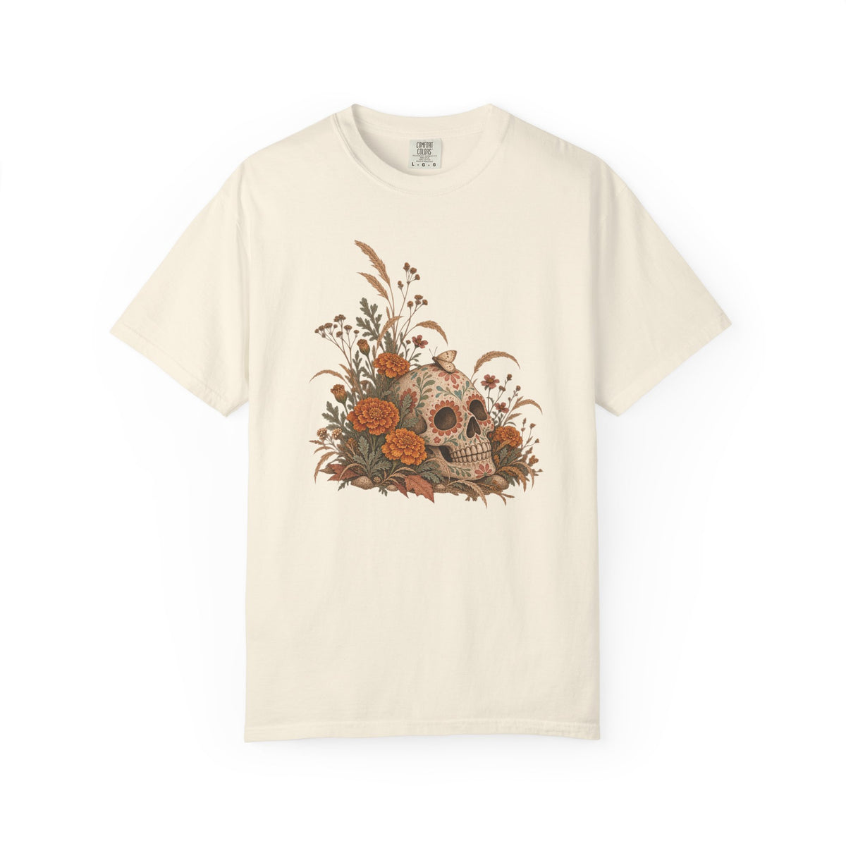 Floral Sugar Skull T-Shirt