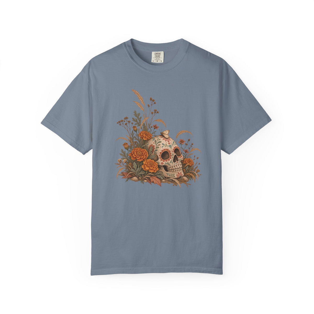 Floral Sugar Skull T-Shirt