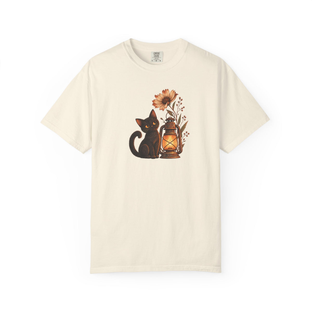 Black Cat & Lantern T-Shirt