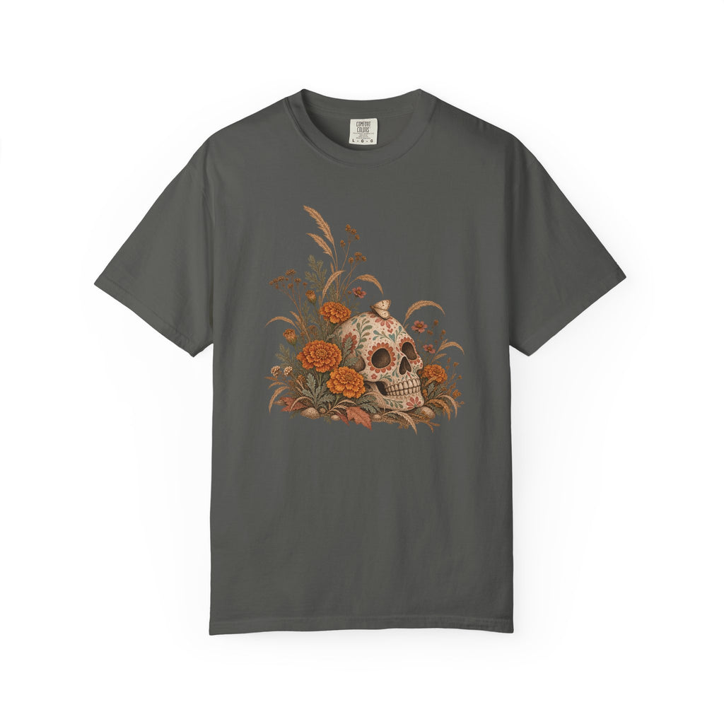 Floral Sugar Skull T-Shirt