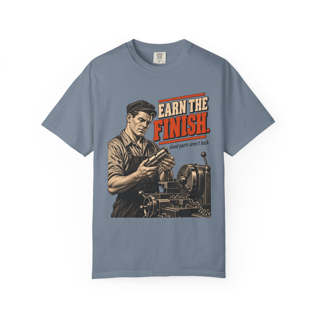 Earn The Finish | Vintage Machinist T-Shirt