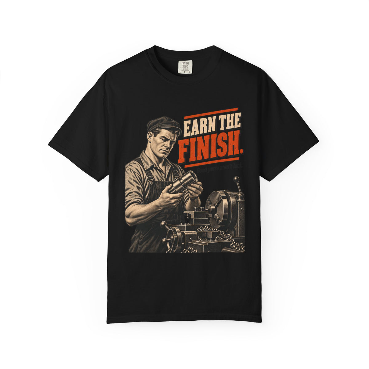 Earn The Finish | Vintage Machinist T-Shirt