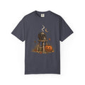 Halloween Welder T-Shirt — Welding Hood & Pumpkin Fall Tee