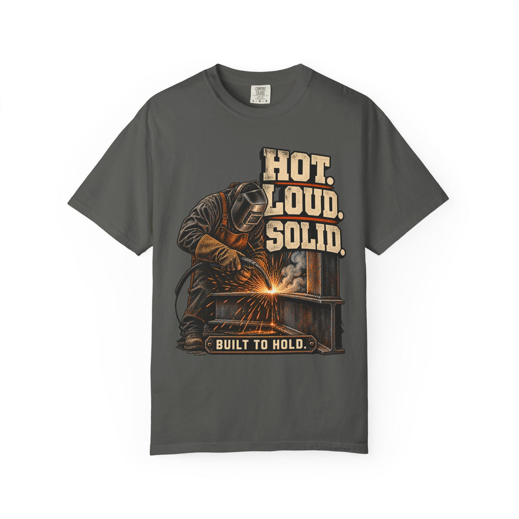 Hot Loud Solid | Vintage Welding T-Shirt