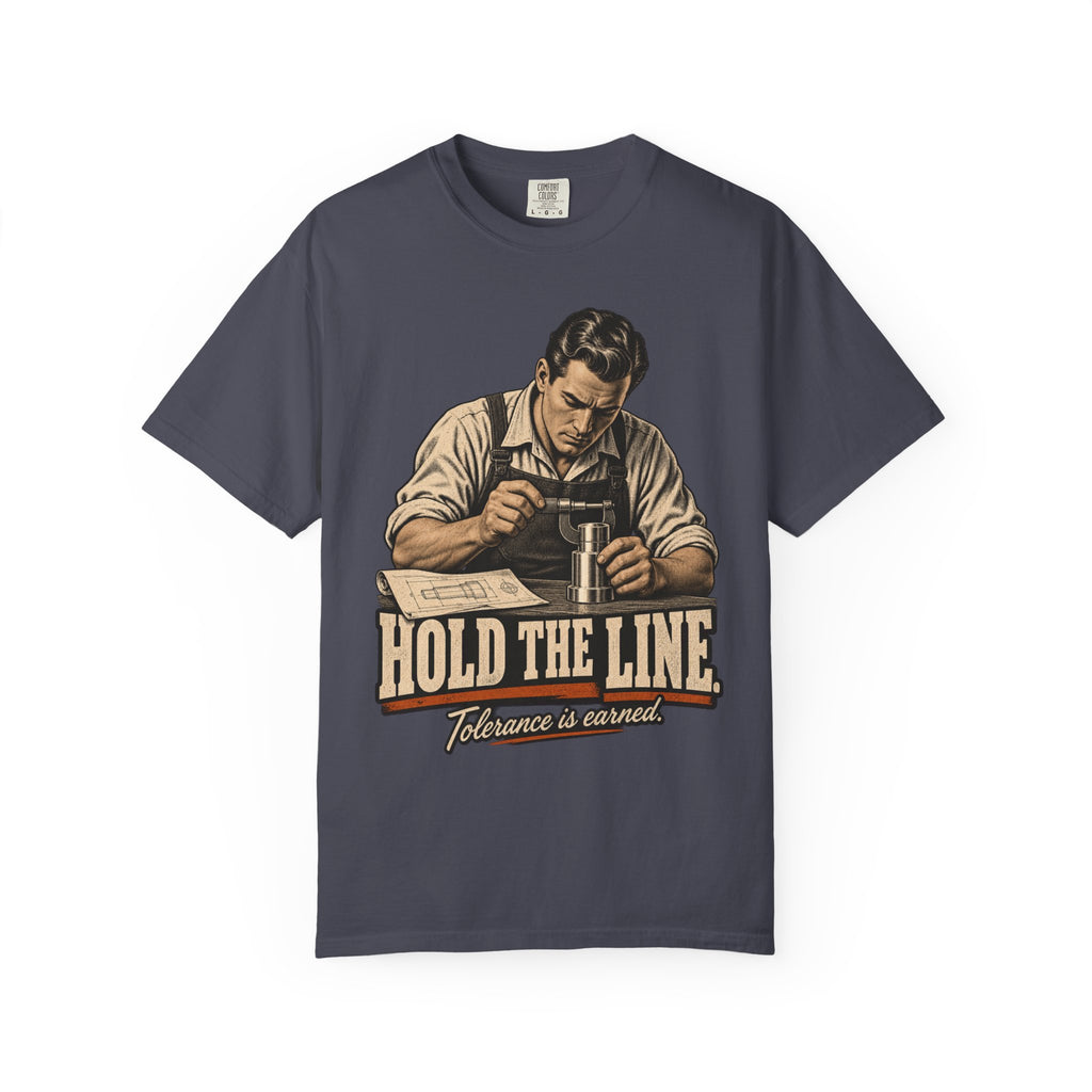 Hold the Line | Vintage Machinist T-Shirt