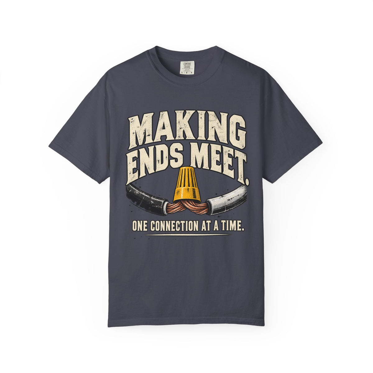 Making Ends Meet | Vintage Electrician T-Shirt