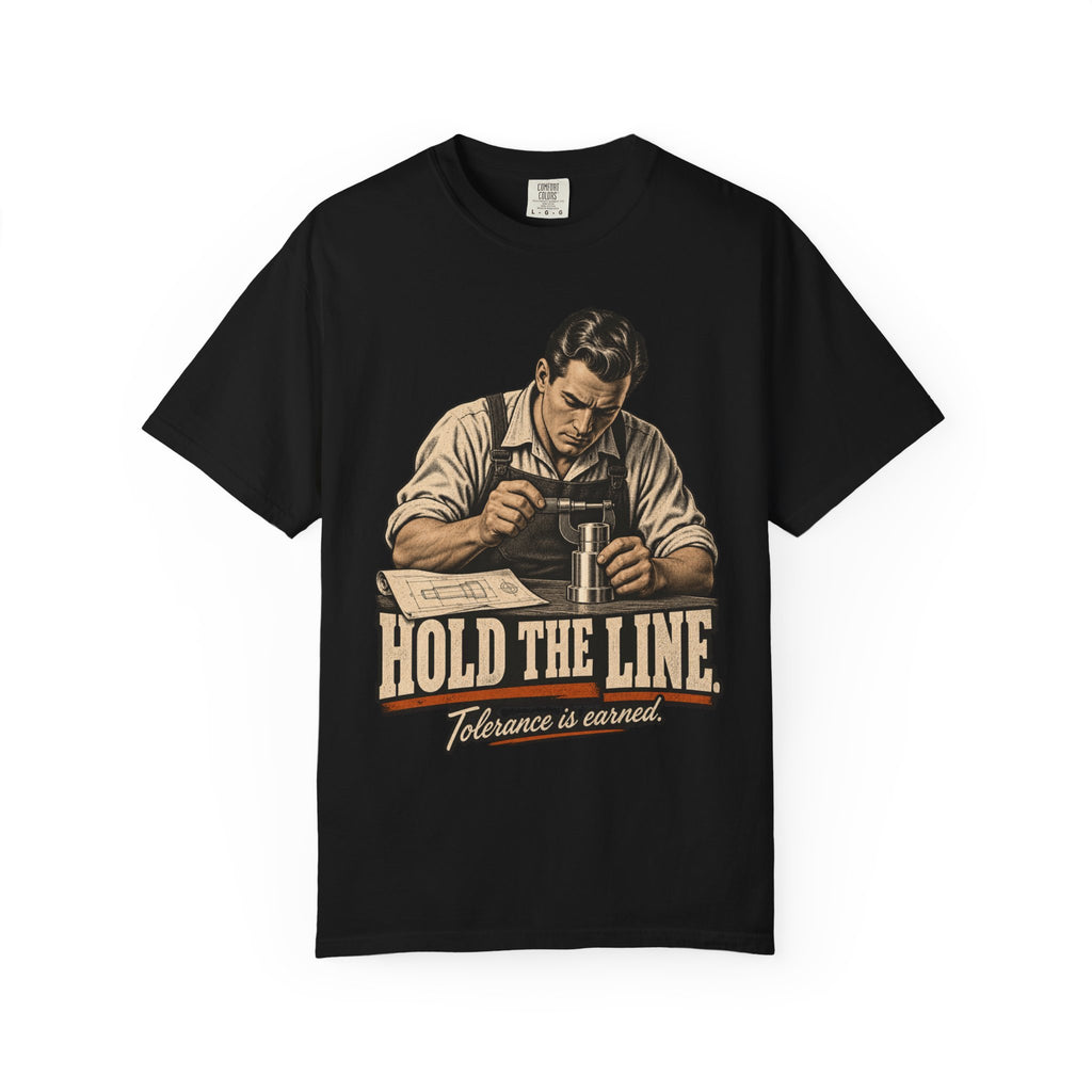 Hold the Line | Vintage Machinist T-Shirt