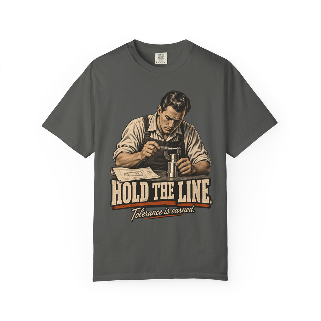 Hold the Line | Vintage Machinist T-Shirt