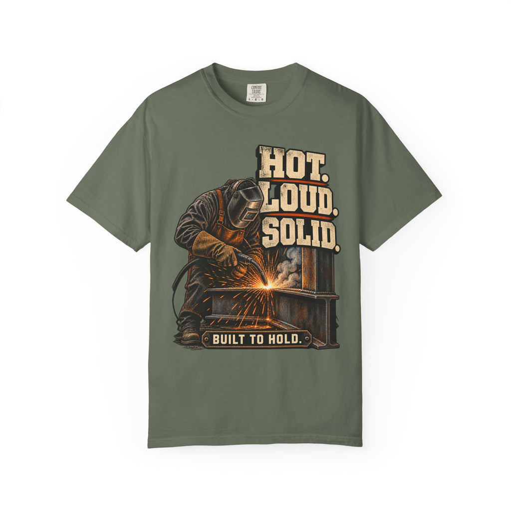 Hot Loud Solid | Vintage Welding T-Shirt