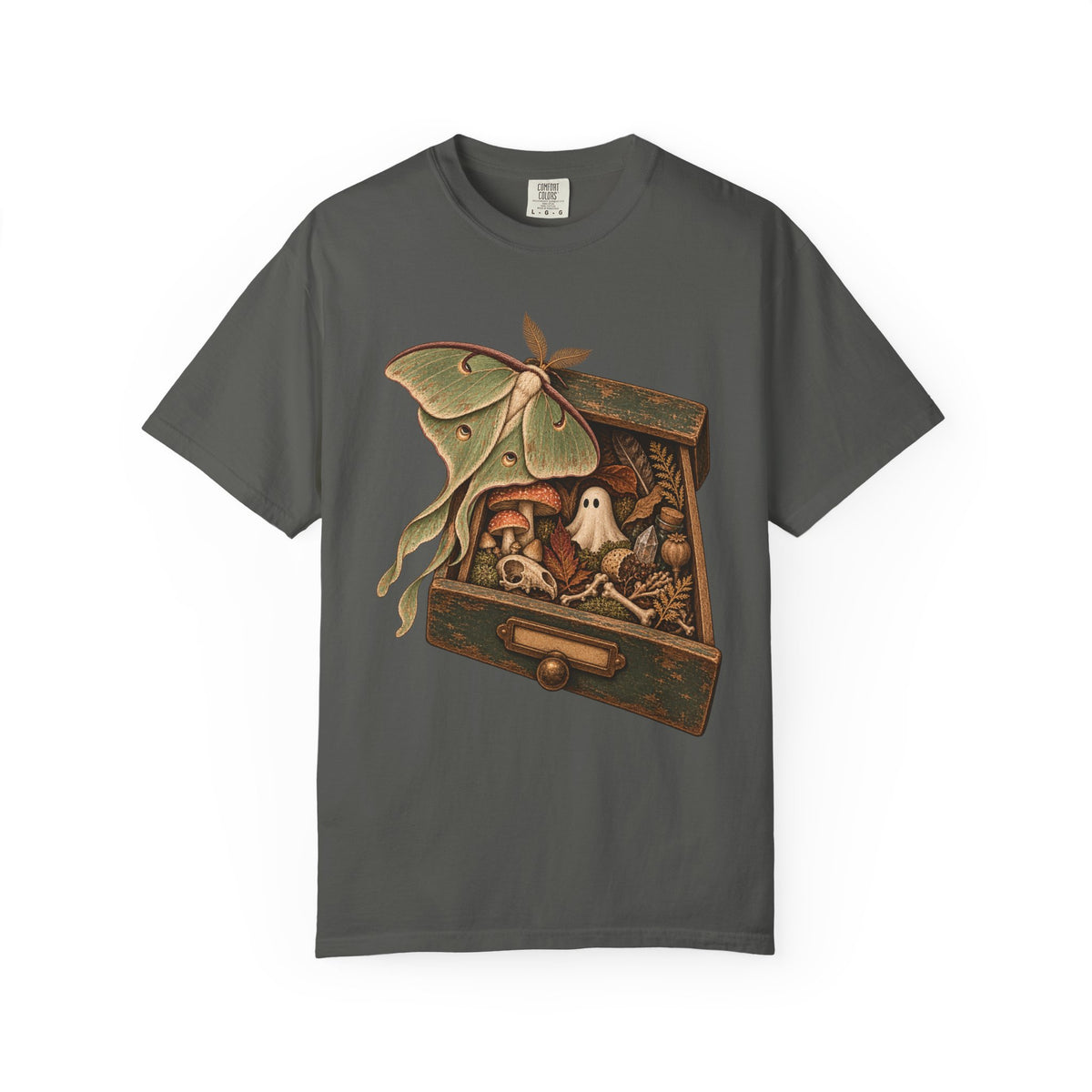 Mystical Mushroom Chest T-Shirt