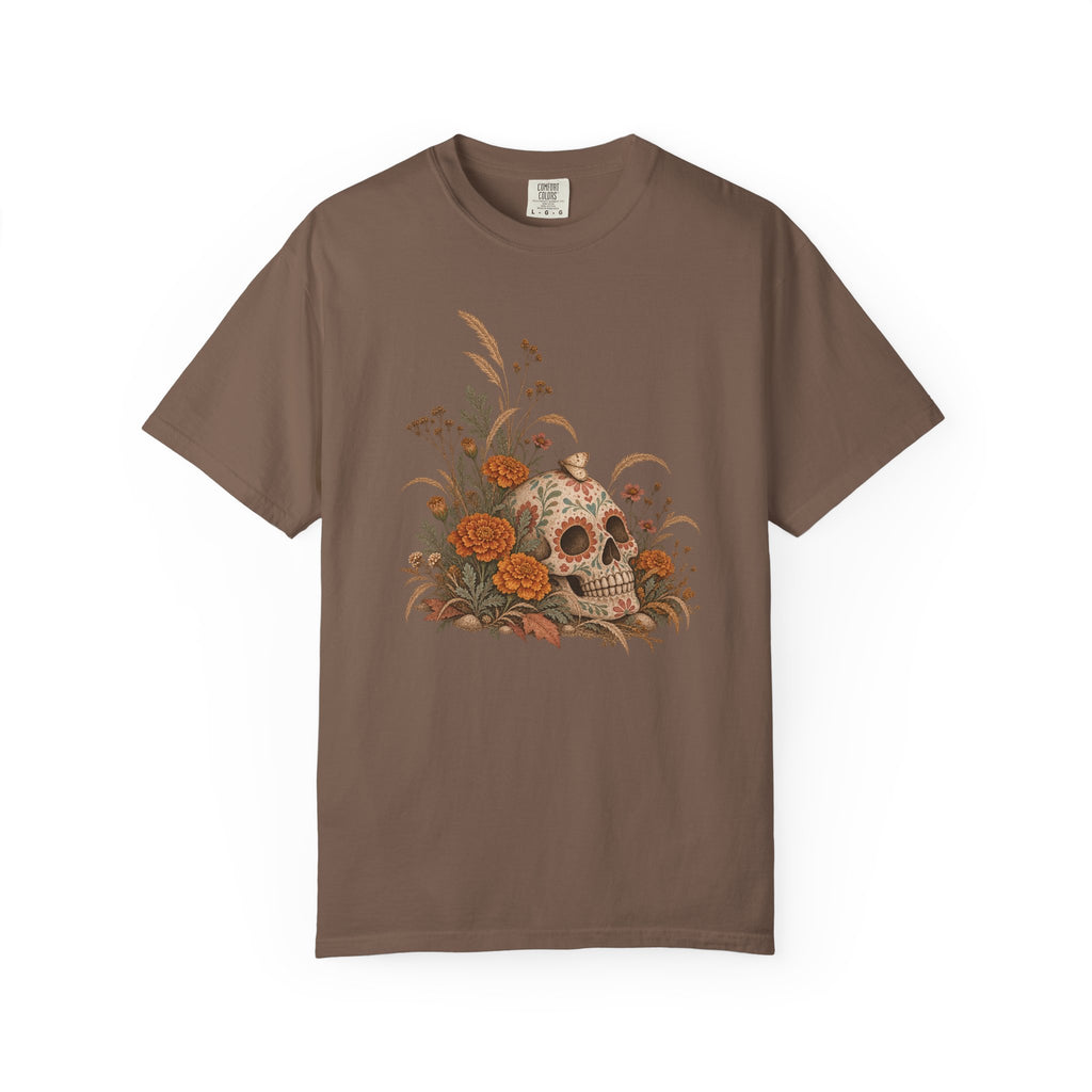 Floral Sugar Skull T-Shirt