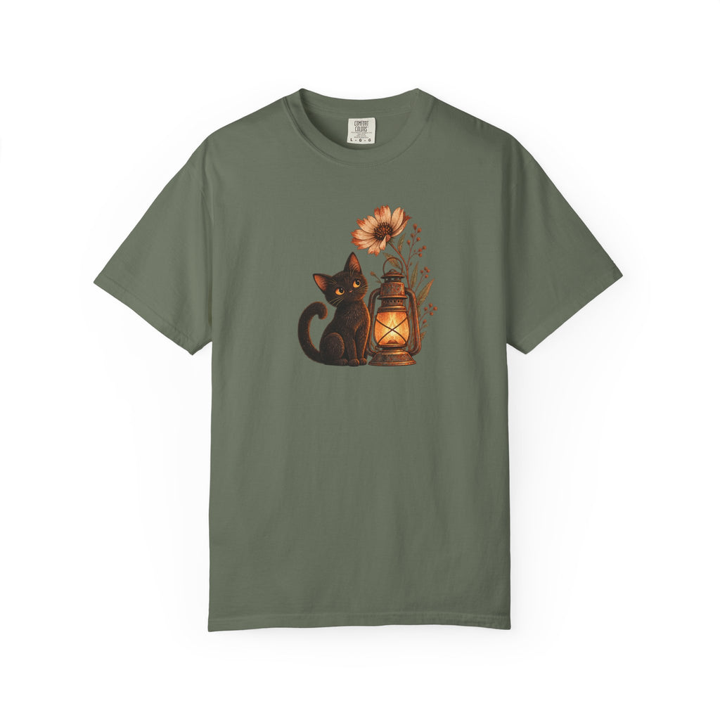 Black Cat & Lantern T-Shirt