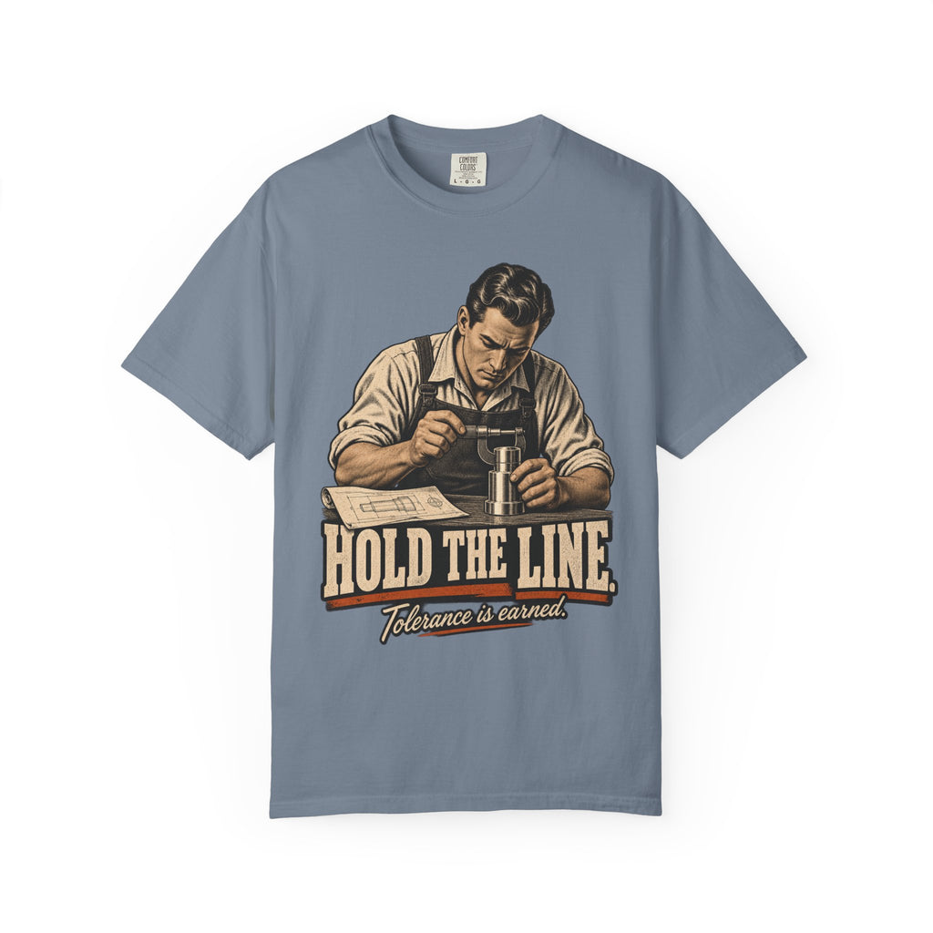 Hold the Line | Vintage Machinist T-Shirt