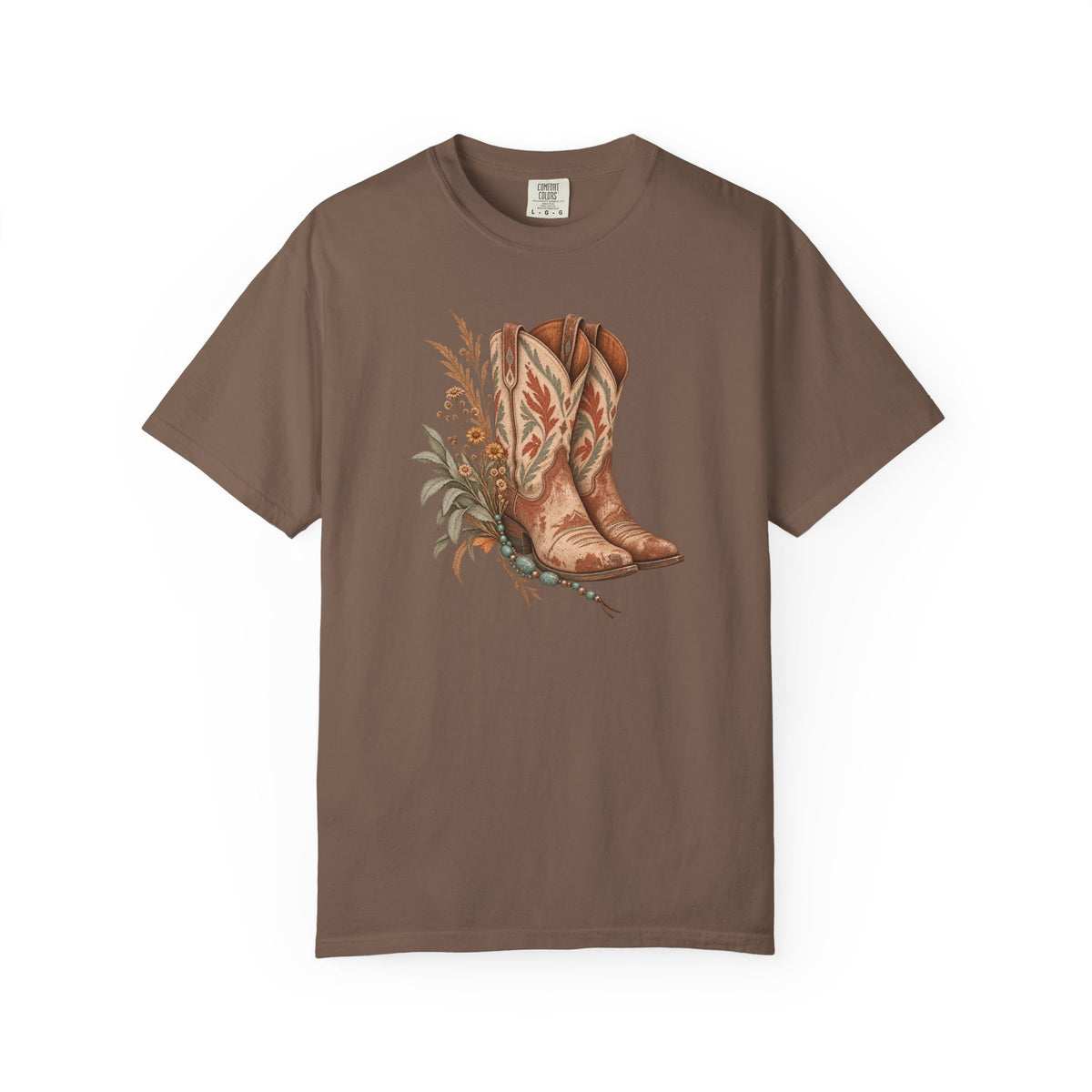 Desert Bloom Boots T-shirt