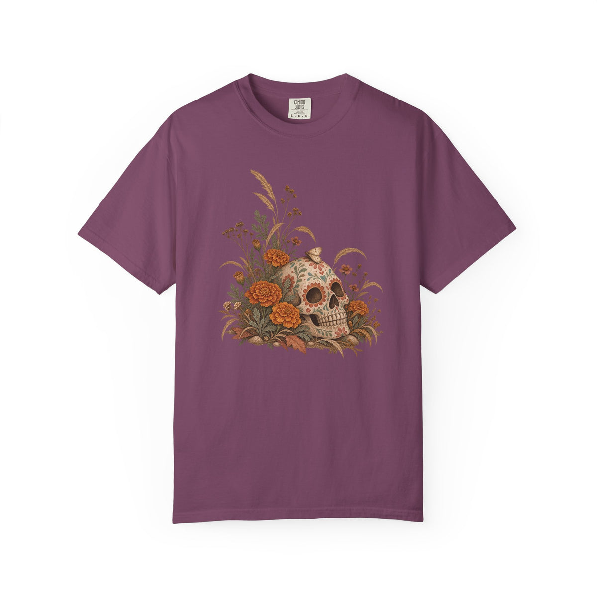 Floral Sugar Skull T-Shirt