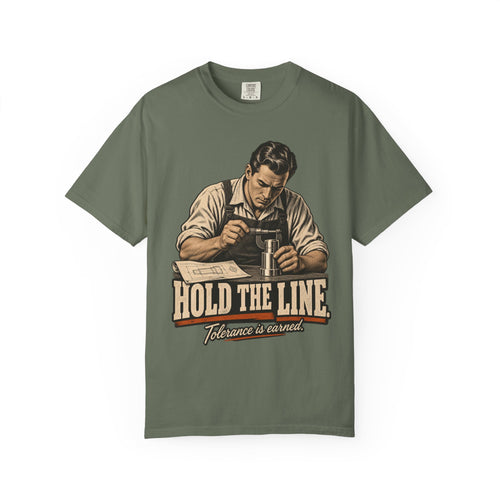 Hold the Line | Vintage Machinist T-Shirt
